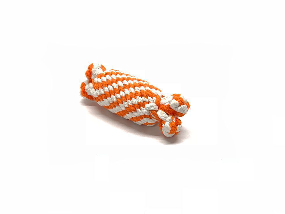 Squeaky Rope Bone