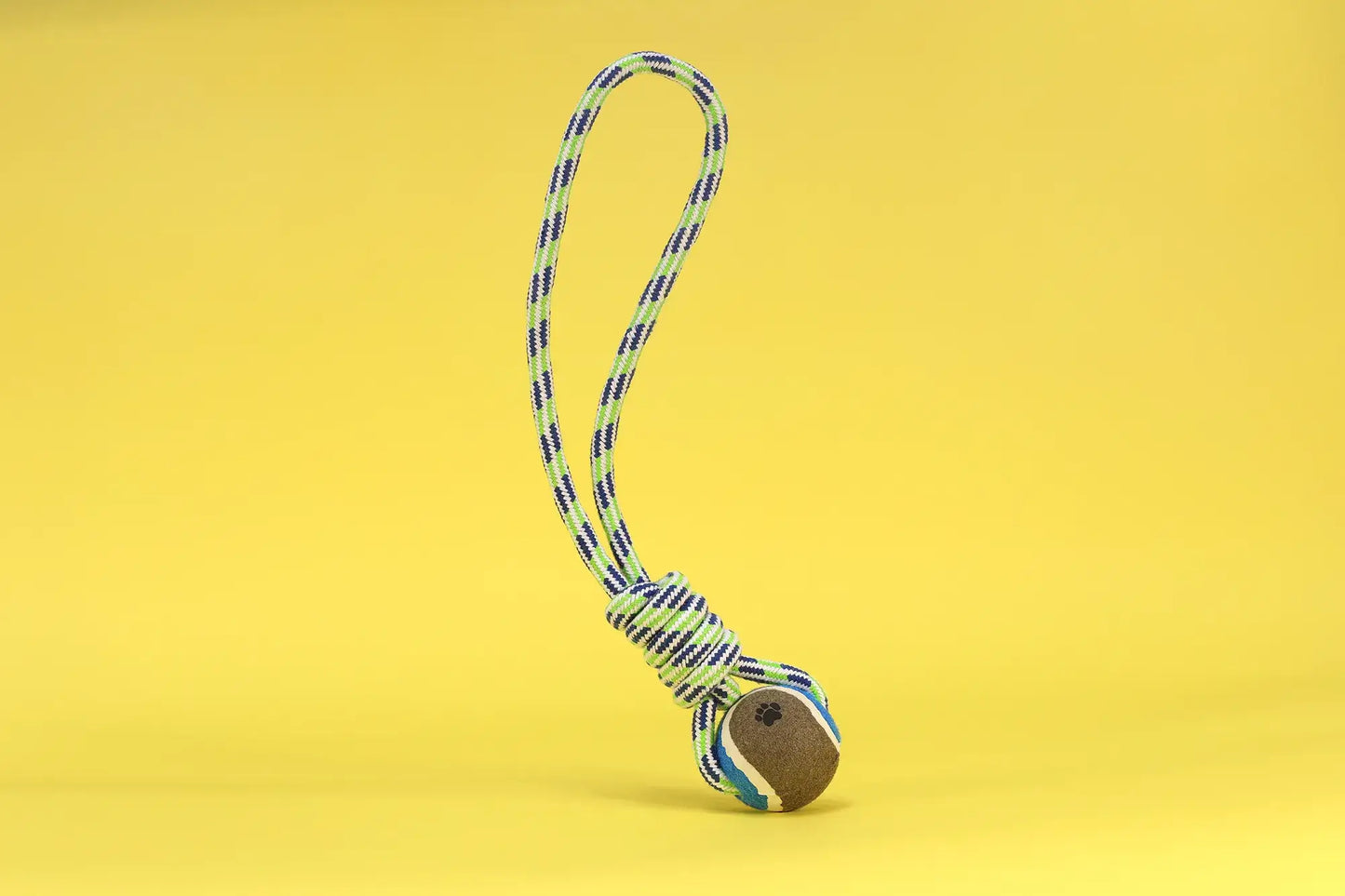 Tug-O-War Tennis Ball