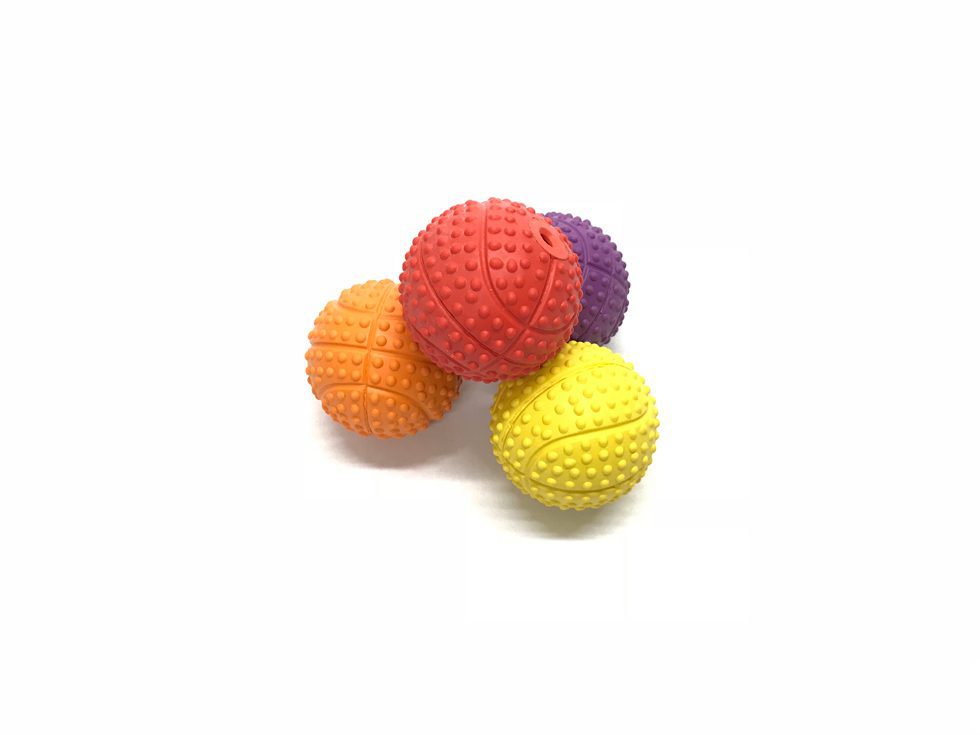 Mini Squeaky Basketballs